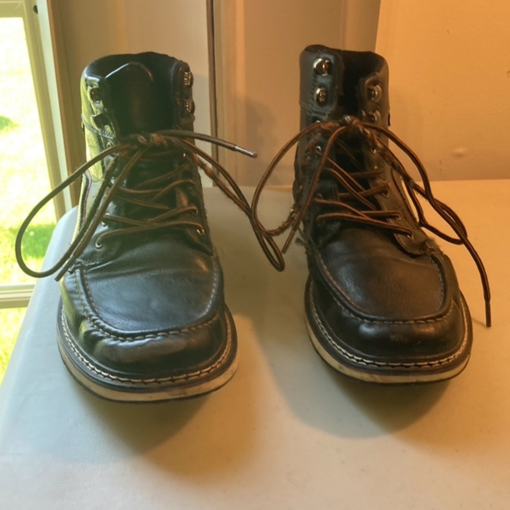 Carbon Elements Mens Ankle Boots Sz 8